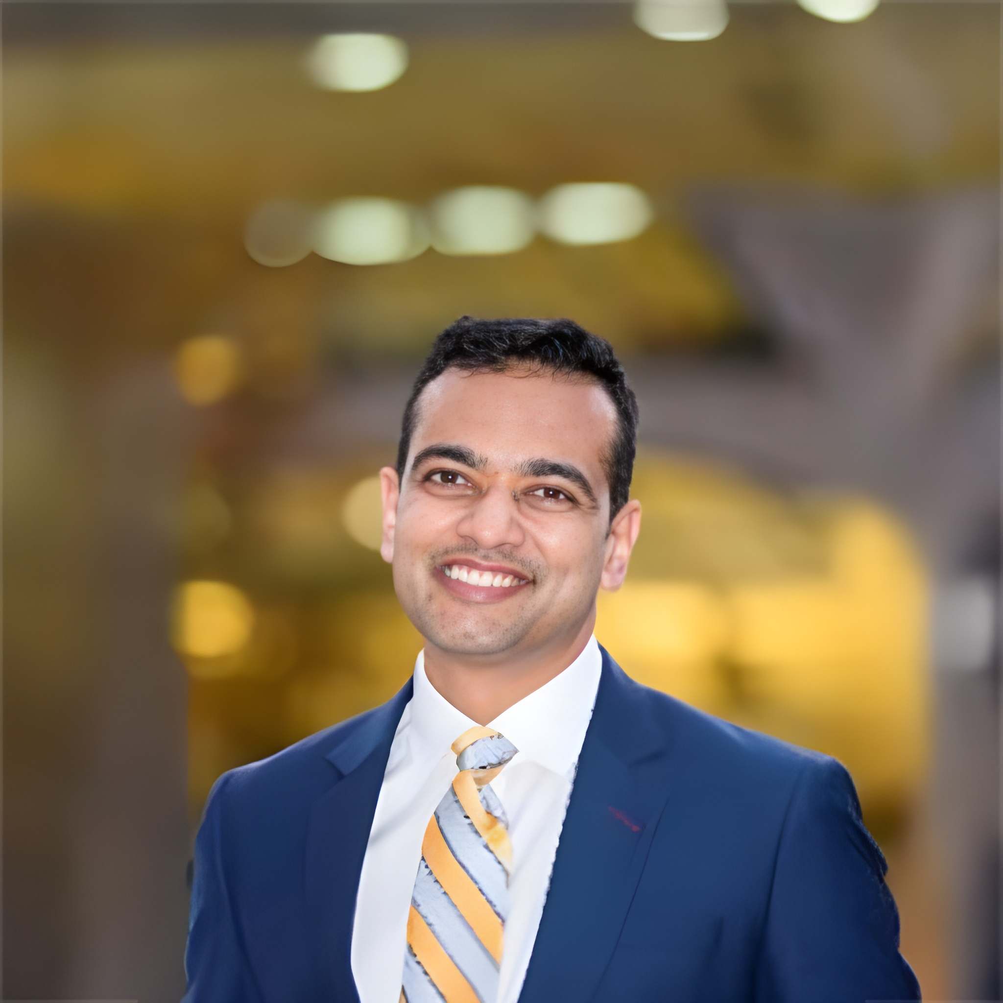 This is the profile picture of the speaker