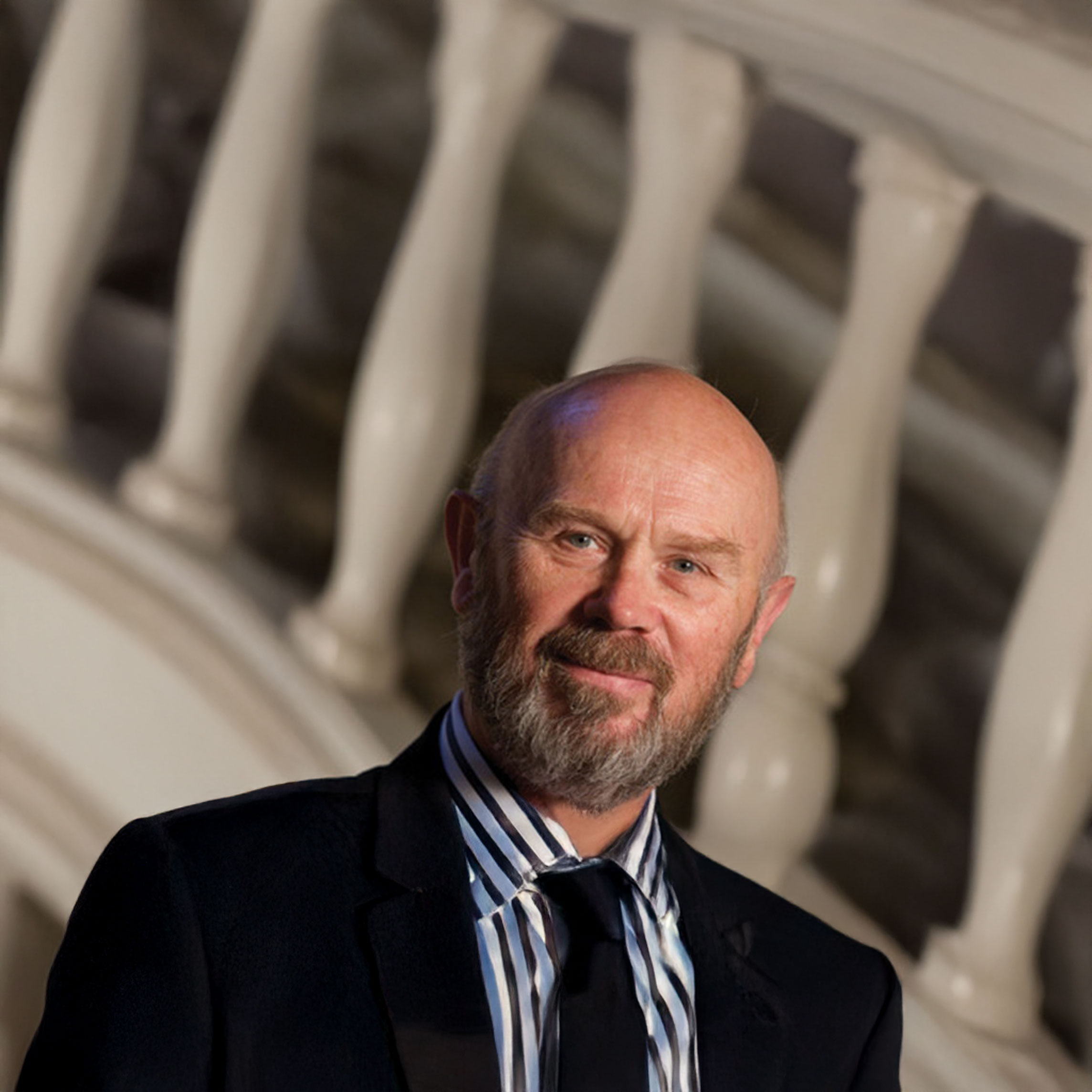 This is the profile picture of the speaker